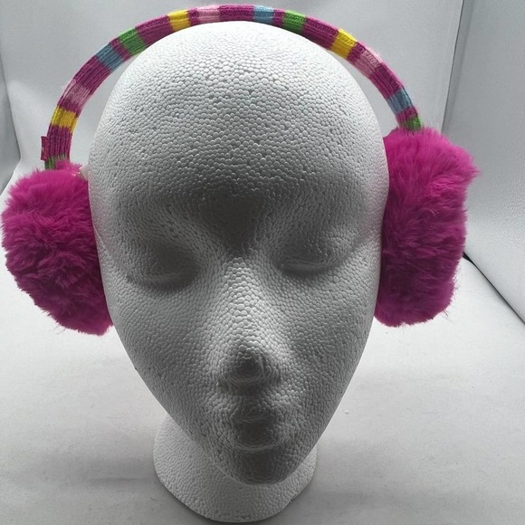 Shopkins Ear Muffs with Multicolor Headband Youth Pink‎ - Picture 1 of 3